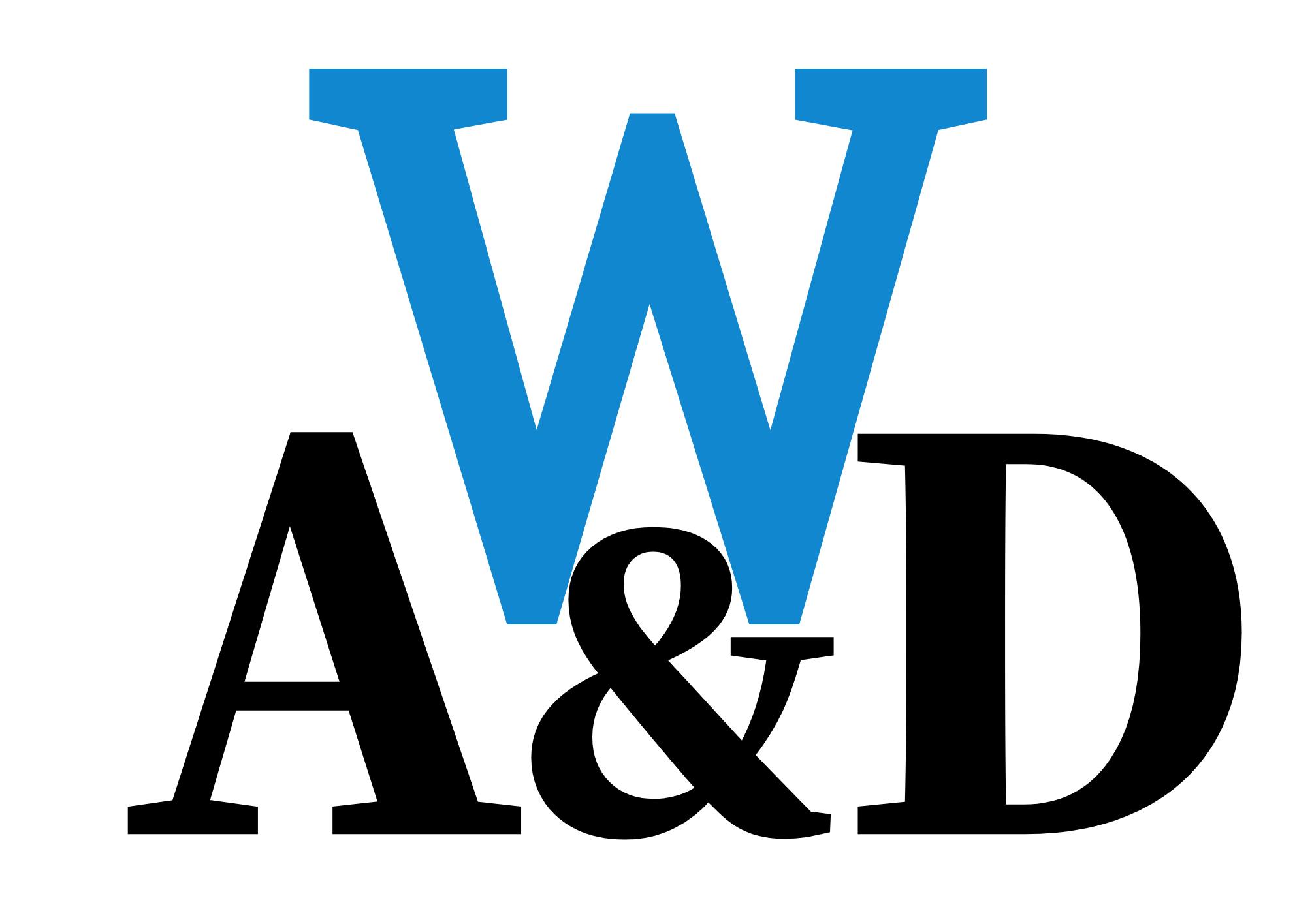 W-A&D 로고